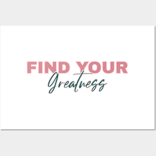 inspirational quote greatness Posters and Art